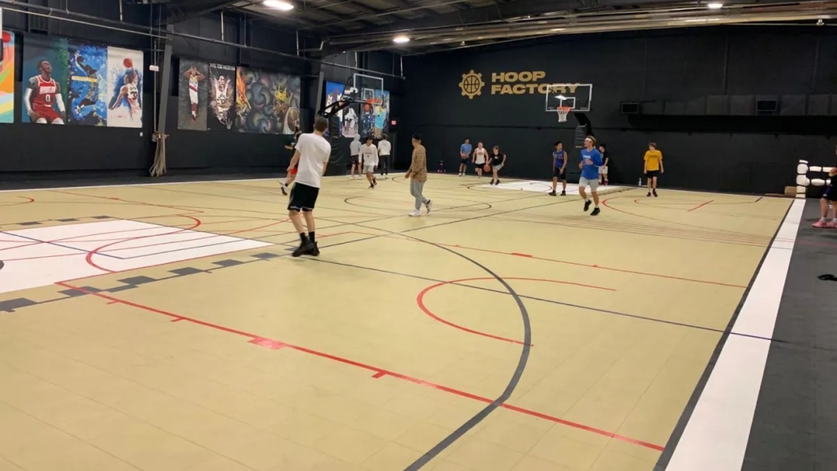 Mat X - Indoor Basketball Court Flooring with Shock Absorbers
